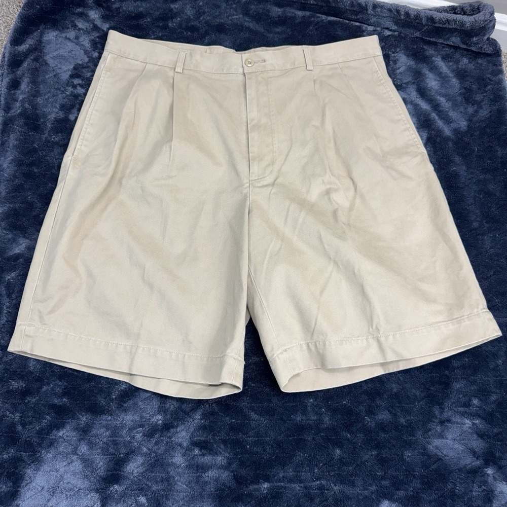 Austin Reed Bond Street Chino Pleated Shorts Size 40